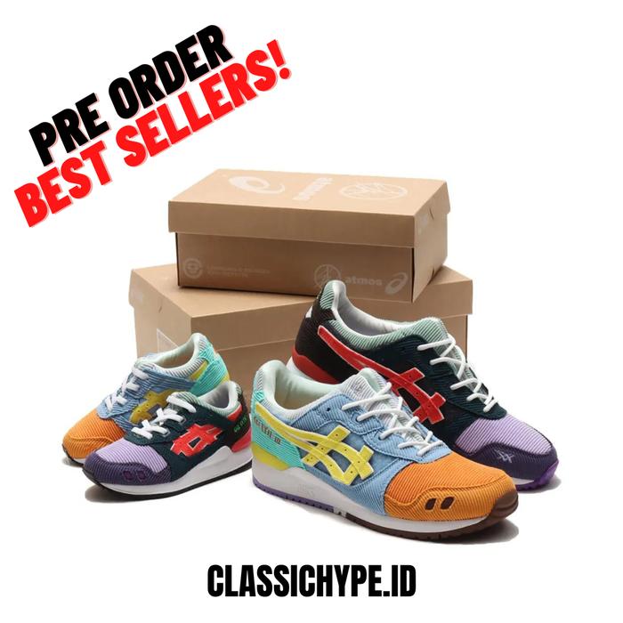 Jual Sean Wotherspoon x Atmos x Asics Gel Lyte III Kota