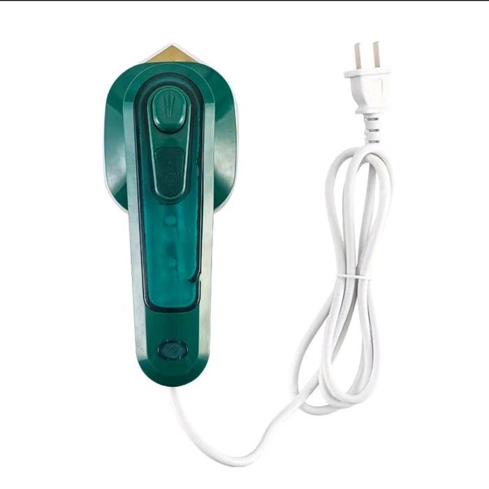 Gambar Setrika Mini Uap Travel Portable Watt Kecil - Hijau dari VAW-Shop undefined Tokopedia