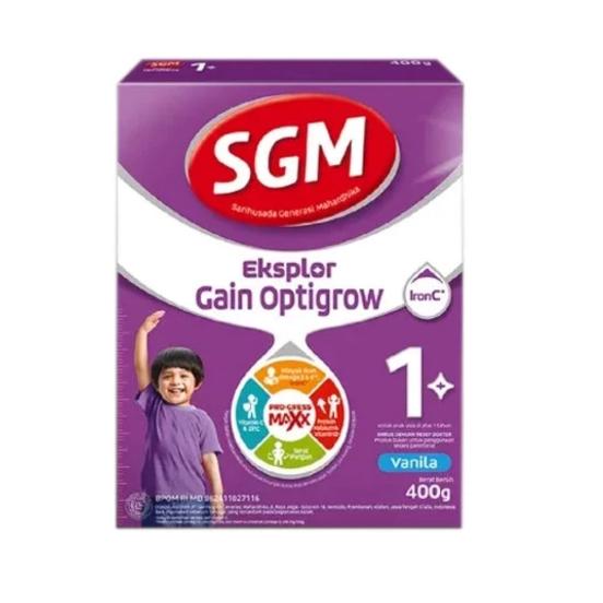 Gambar SGM Explor Gain Optigrow 1 400gr dari Apotek Jolisa undefined Tokopedia