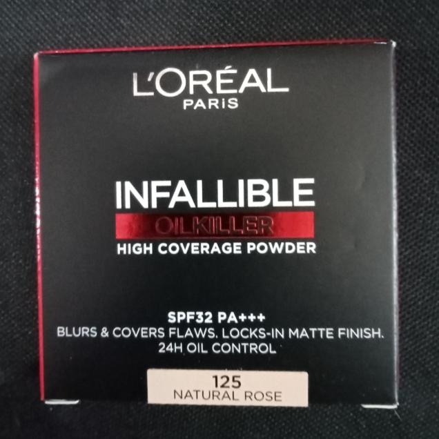 Gambar LOREAL BEDAK INFALLIBLE PRO MATTE 100 PORCELAINE tahan 16H - 125 NAT ROSE dari KELLY ART undefined Tokopedia