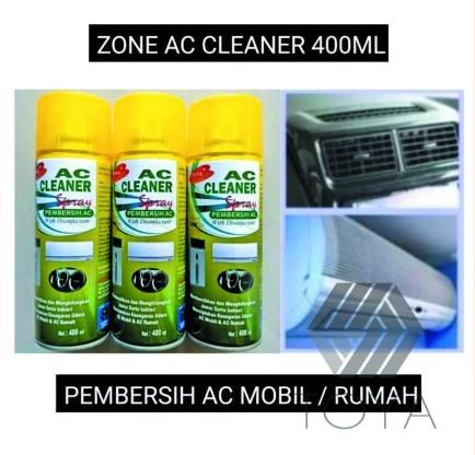 Gambar AC CLEANER/PEMBERSIH AC/AC CLEANER WITH DISINFEKTAN/AC FRESHENER MOBIL dari Mitramakassar undefined Tokopedia