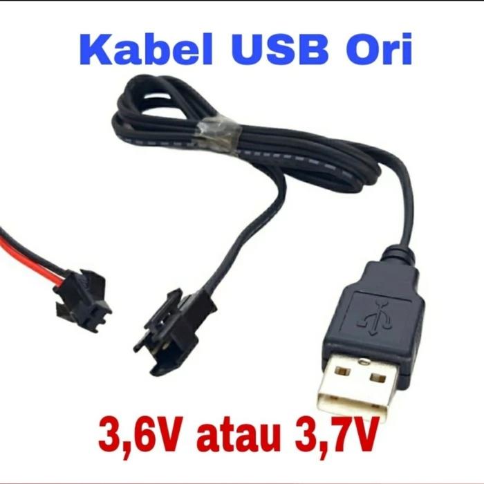 Gambar MOBIL REMOT CHARGER BATERAI RC REMOTE CONTROL ADAPTOR BATRE BATERE - USB 3,6V / 3,7V dari tokohobi2 undefined Tokopedia