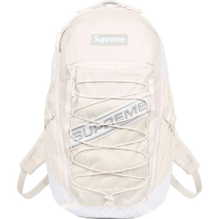 Gambar Supreme Backpack Reflective Logo Authentic - WHITE dari True OG Kicks undefined Tokopedia
