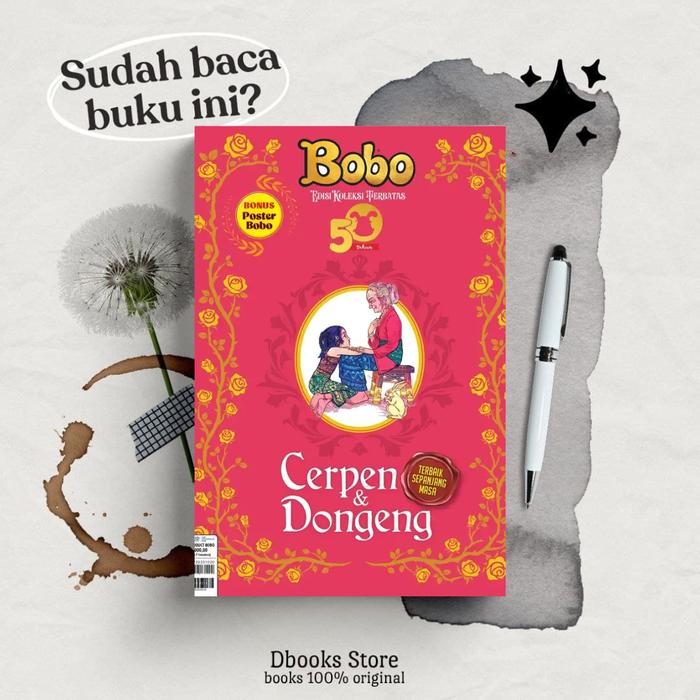 Gambar Majalah Bobo Spesial Edisi 50 Tahun Original Cerpen Dongeng - Bobo 50 Tahun dari Dbooks store undefined Tokopedia