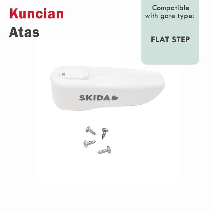 Gambar SKIDA Spare Part Safety Gate Playpen Spindle Rod Mur Engsel Lock Tiang - KunciFlatStep dari Skidamarink Indonesia undefined Tokopedia