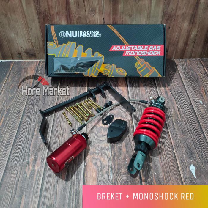 Gambar PAKET BREKET MONOSHOCK AEROX 155 OLD NEW 2017 2018 2019 2020 2021 2022 - RED, AEROX 155 OLD dari HORE MARKET_NEW undefined Tokopedia