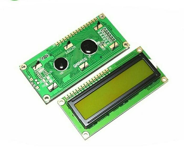 Gambar LCD CHARACTER 16X2 1602 5V GREEN AND BLUE BACKLIGHT MODULE FOR ARDUINO - Hijau dari Duinotech undefined Tokopedia