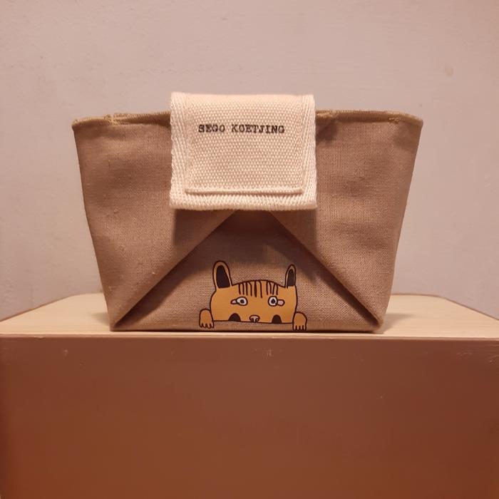 Gambar "Sego Koetjing" card holder berwarna - Currious Cat dari Little Museum ID undefined Tokopedia