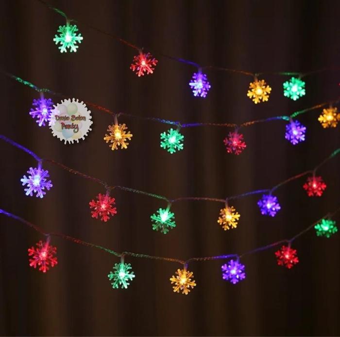 Gambar Lampu Tumblr LED / Lampu Hias / Lampu Natal Multi Collor - Butterfly dari Dunia balon party undefined 4 Tokopedia