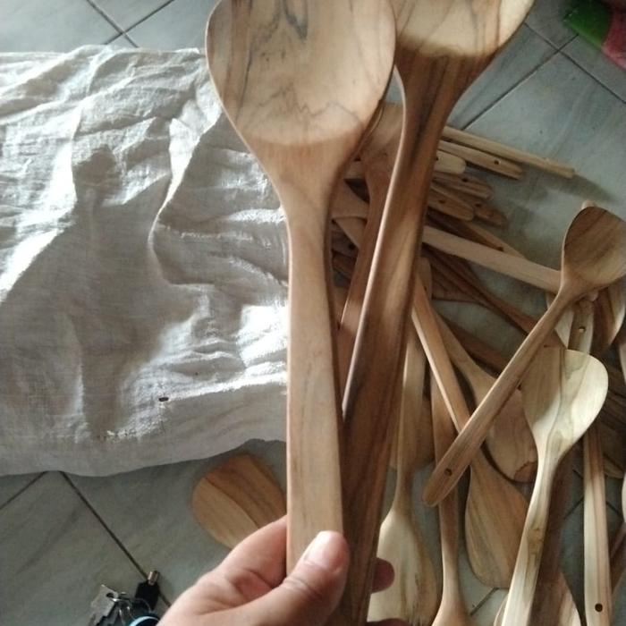 Gambar sutil kayu panjang sodet/Sutil Kayu Jumbo/Sutil kayu Tapal Kuda - Stil Kuda Jati dari el artgallery undefined Tokopedia