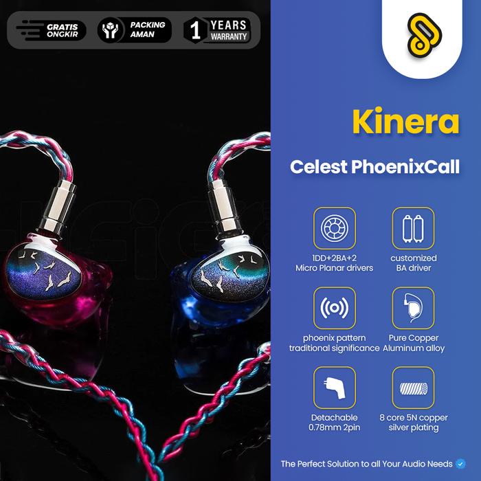 Kinera Celest PhoenixCall　4.4mmプラグ版 Kinera Celest Phoenixcall Review • AudioAI