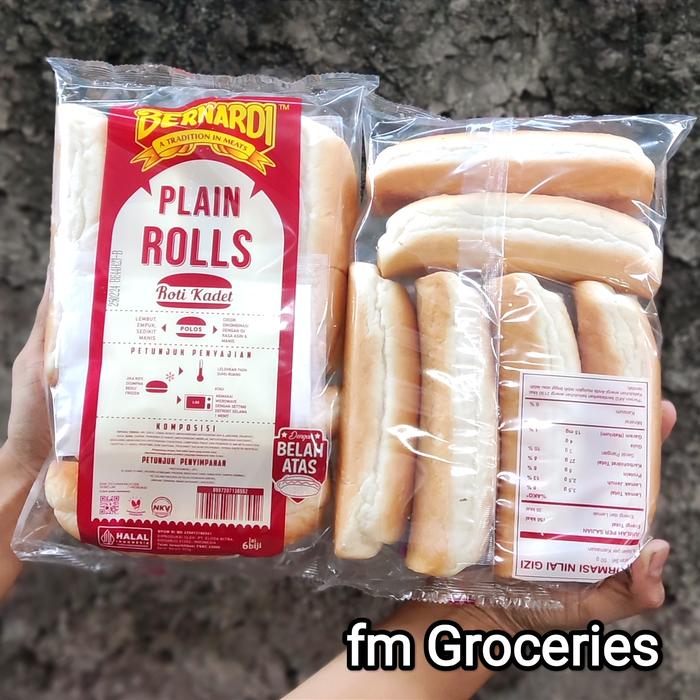 Gambar roti burger mini bernardi - Roti Hotdog dari FM Groceries_NEW undefined Tokopedia