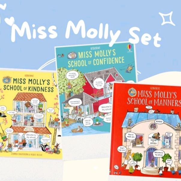 Gambar Miss Molly School Book Set Kindness, Manners, Confidence (3 books) dari JCSPreloved undefined Tokopedia
