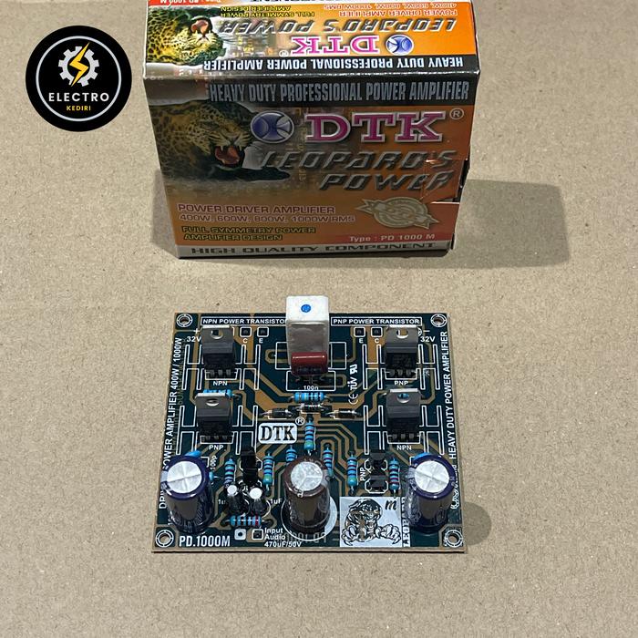 Gambar Driver Power Amplifier Leopard 400 - 1000 watt | Kit DTK PD 1000 M dari Electro Kediri undefined Tokopedia