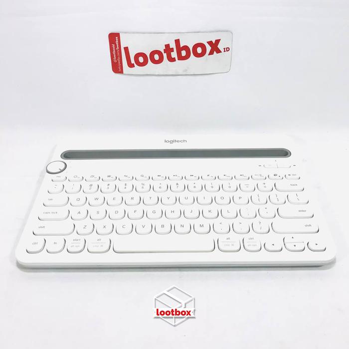 Gambar Keyboard Wireless Bluetooth Multi-Device Logitech K480 - SECOND - Grade A Putih dari LootboxID undefined Tokopedia