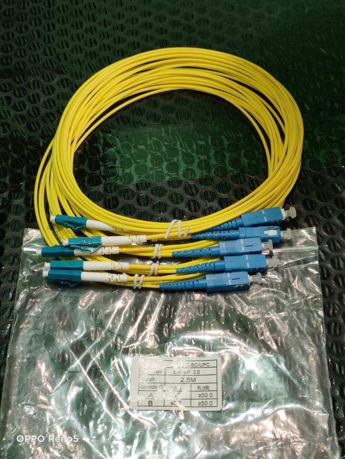 Gambar patchcord patch cord 5 meter 2mm duplex sc upc lc upc high quality - 5m 2mm simplex dari NS2 INDONESIA undefined Tokopedia