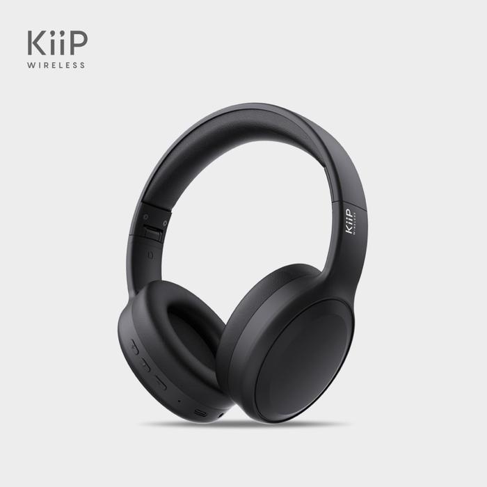 Gambar KIIP WIRELESS HEADPHONE BLUETOOTH HEADSET GAMING MIC ON TH30 - Black dari Citos Global Teknologi undefined Tokopedia