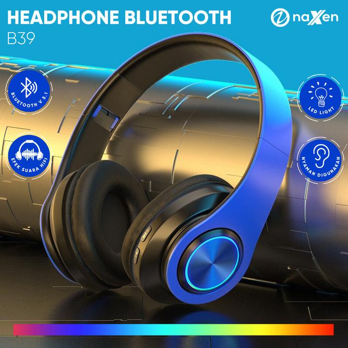 Gambar Headphone Bluetooth Inpods Macaron Unitech B39 Wireless Bluetooth V5.0 - Biru dari Unitech Shop_NEW undefined Tokopedia