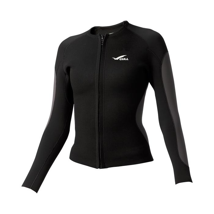 Gambar Gull Wetsuit 2,5MM Jersey Jacket Women's - Charcoal, MS dari Urban Adventure undefined Tokopedia