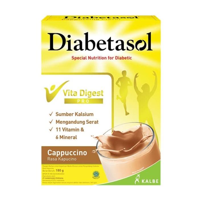 Gambar diabetasol cappucino 170gr | susu dari MRA54 undefined Tokopedia
