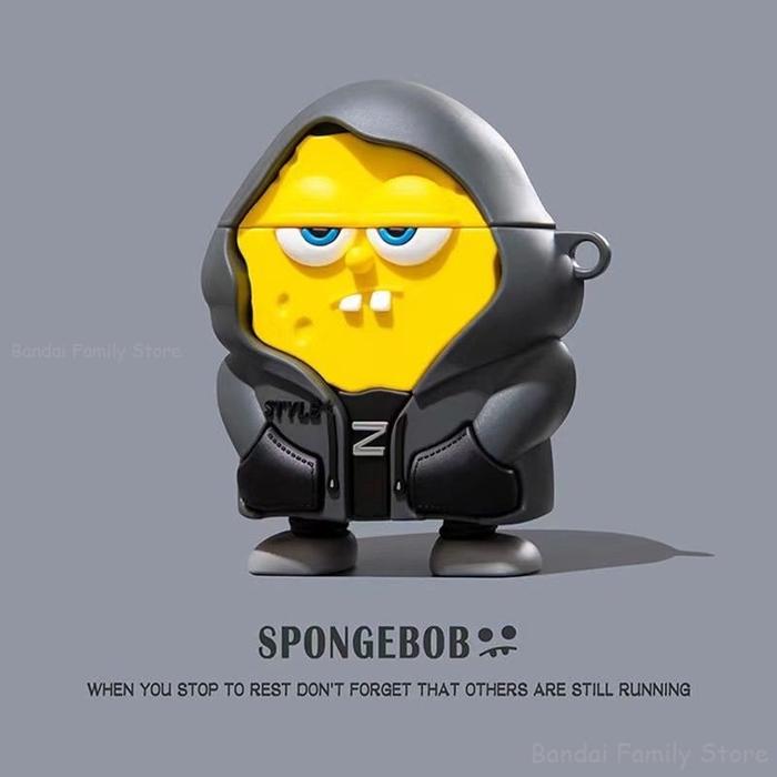 Gambar Case Lenovo LP40 / LP40 Pro / LP40 S Thinkplus Wireless Bluetooth - Spongebob dari THE FARA undefined Tokopedia