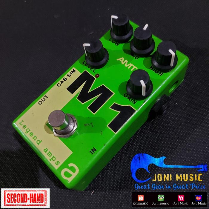Gambar Efek Gitar AMT Electronics Legend Amps M1 Distortion Marshall JCM800 dari Joni Music undefined Tokopedia