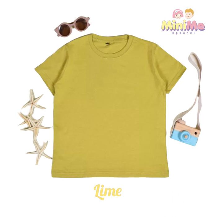 Gambar Minime Apparel Kaos Polos Unisex Anak 1-12 tahun (B) - Fanta, 5-6 tahun dari Minime.Apparel undefined 5 Tokopedia