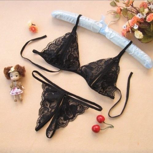 Gambar 3004 BAJU TIDUR WANITA SEKSI LINGERIE DRESS PIYAMA - bikini hitam dari Radellaofficialstore undefined Tokopedia