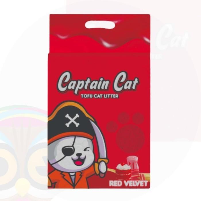 Gambar Pasir Kucing Captain Tofu Cat Litter Wangi Captain Tofu soya 7 Litter - MOCHACCINO dari Pet Lovers Center ID undefined 2 Tokopedia