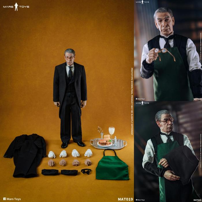 Mars Toys MAT019 1/6 Old Housekeeper Mr.A ハウスキーパー 執事 