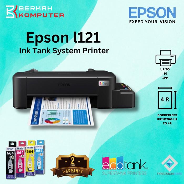 Gambar PRINTER EPSON L3210 L121 ORIGINAL GARANSI RESMI - L121 Print Only dari Berkah Komputer Jember undefined Tokopedia