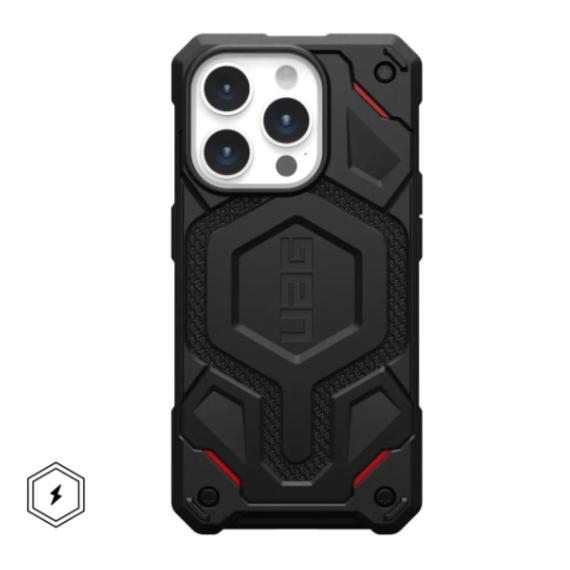 Gambar UAG Monarch Pro Case Compatible for iPhone 17 Pro Max / 16 Pro Max / 15 Pro Max / Pro - Magsafe Casing - Kevlar Black, iPhone 17 Pro  dari UAG Indonesia undefined Tokopedia