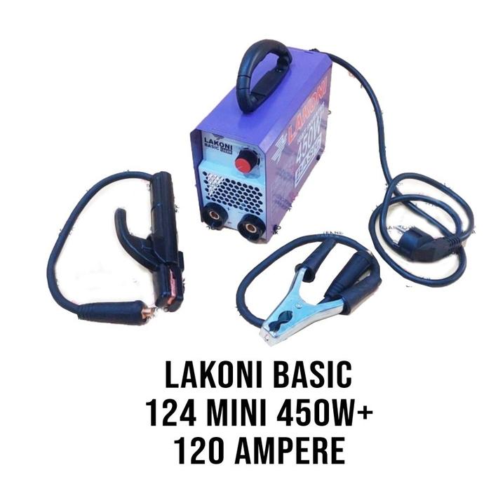 Gambar Mesin Las Listrik Basic 124 IXR 450 Watt LAKONI / Basic 124IXR 120A dari Perkakas and Friends undefined Tokopedia