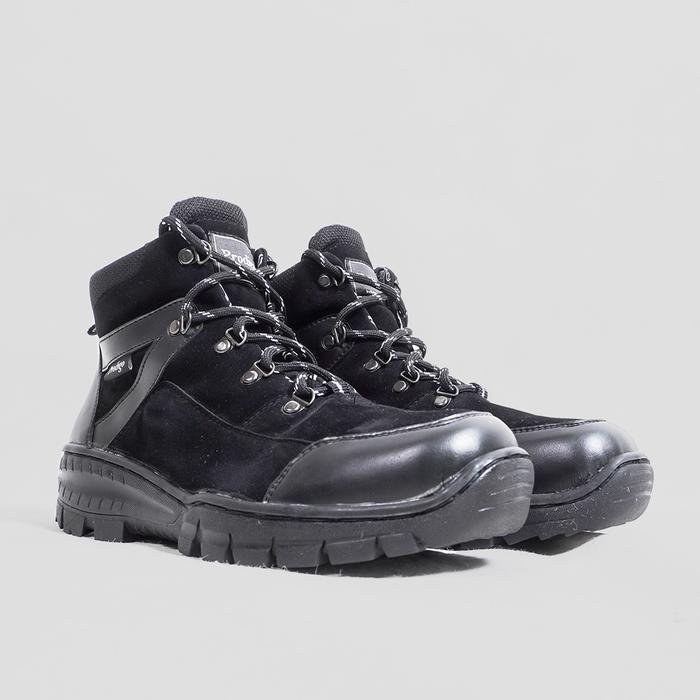Gambar Sepatu Gunung Pria Outdoor Hiking Safety Shoes Prodigo Tambora All Var - Black, 39 dari Prodigo Official undefined Tokopedia