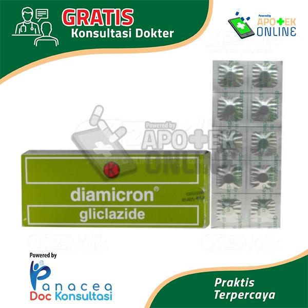 Gambar DIAMICRON 80MG 1 STRIP 10 TABLET dari Apotek Saina Rajabasa undefined Tokopedia