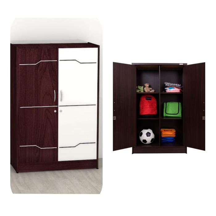 Gambar LEMARI PAKAIAN LEMARI ANAK LEMARI BAJU CABINET WARDROBE RAK BAJU - FUL HAMBALAN dari ALFATWIN undefined Tokopedia