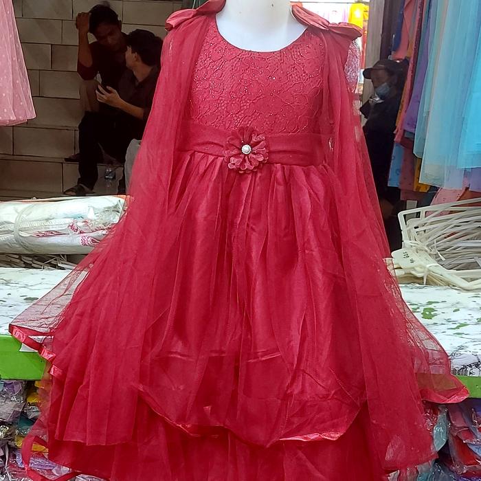 Gambar gaun anak slyer - maroon, no 3 - 4 dari A_W_M undefined Tokopedia