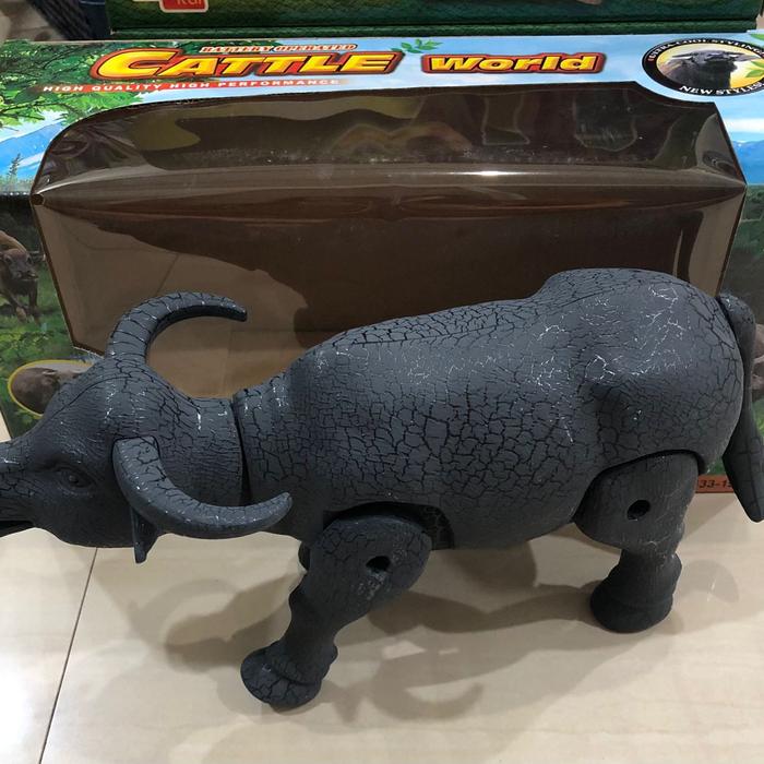 Gambar Mainan Kerbau anak berjalan dan suara - Kerbau Kecil dari MAIKEL TOYS undefined 5 Tokopedia