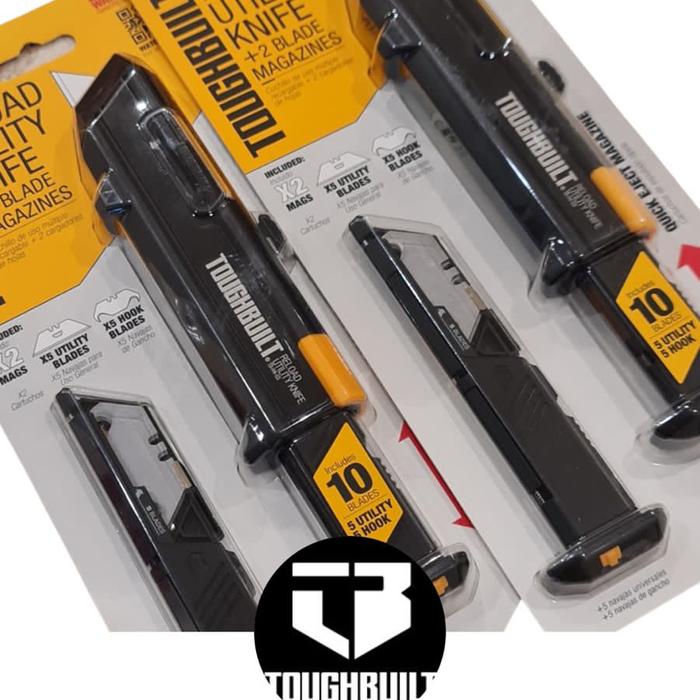 Jual ToughBuilt Reload Utility Knife + 2 Blade Mags - Jakarta Utara ...