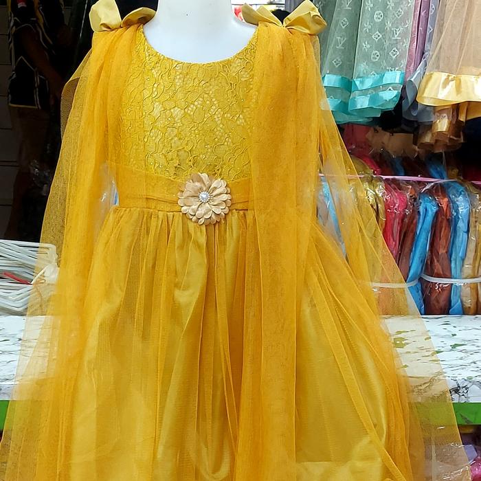 Gambar gaun anak slyer - gold, L dari A_W_M undefined Tokopedia
