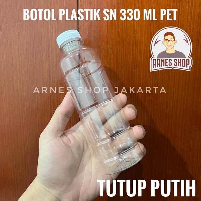 Gambar Botol Plastik SN 330 ml PET - Putih dari Arnes Shop Jakarta undefined 4 Tokopedia