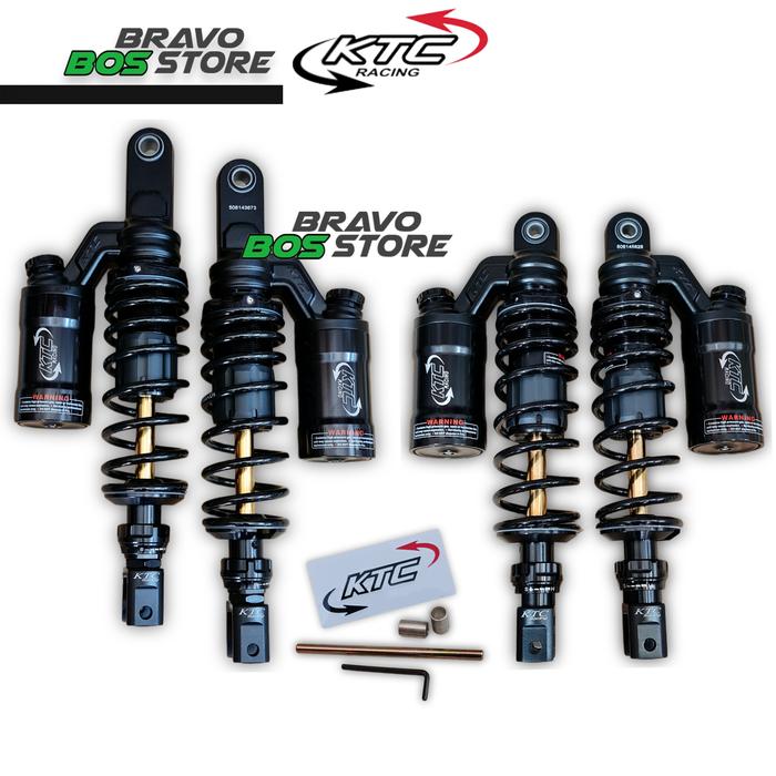 Gambar Shockbreaker Ktc Racing Extreme Nmax Xmax Pcx 150 Pcx 160 Aerox - BLACK AS GOLD, XMAX 250 350MM dari Bos Bravo Store undefined Tokopedia