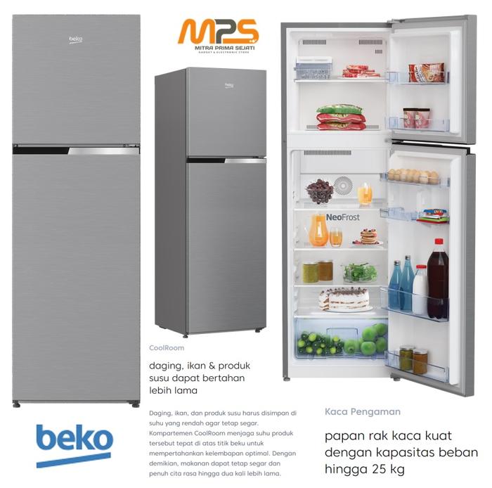 Gambar Kulkas 2 Pintu BEKO RDNT371I50S - 371 Liter - Garansi Resmi dari MitraPrimaSejati undefined Tokopedia