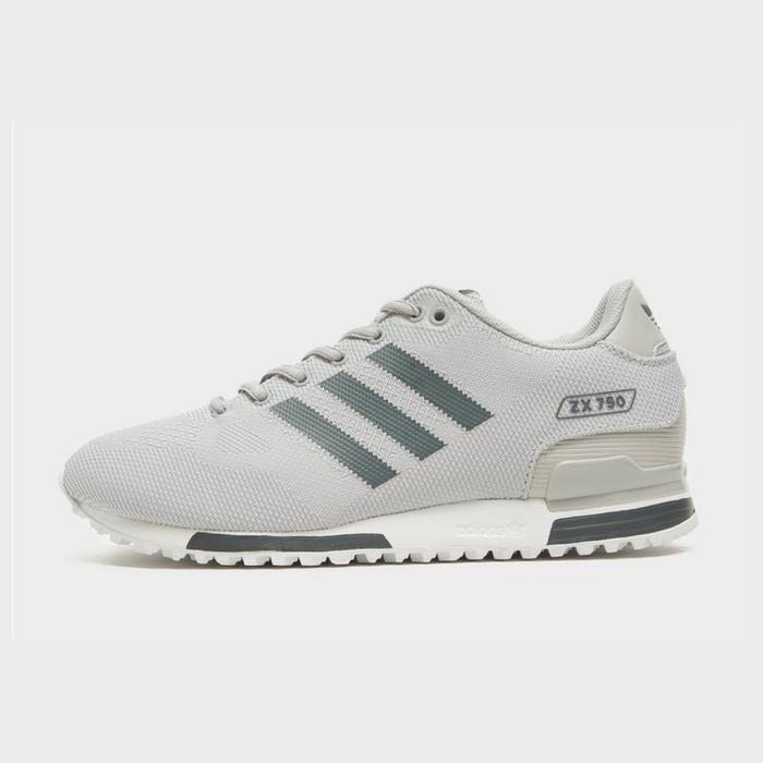 SEPATU ADIDAS ZX 750 GREY/3STRIP DARK GREY ORIGINAL 40⅔