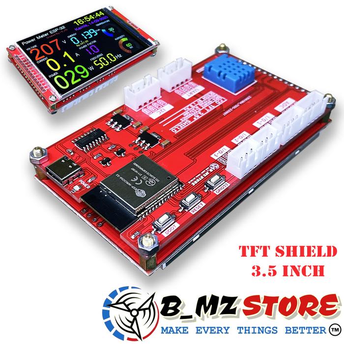 Gambar LCD TFT SHIELD ESP 32 - ESP 12 - Arduino IDE TFT Display RGB - 3.5 Inch ESP-32 dari bmzstorejogja undefined Tokopedia