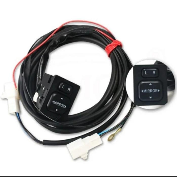 Gambar Kabel Set Spion Electic/Switch Mirror Lipat Avanza/Xenia/Taruna ,Biasa dari hanny shop store undefined Tokopedia