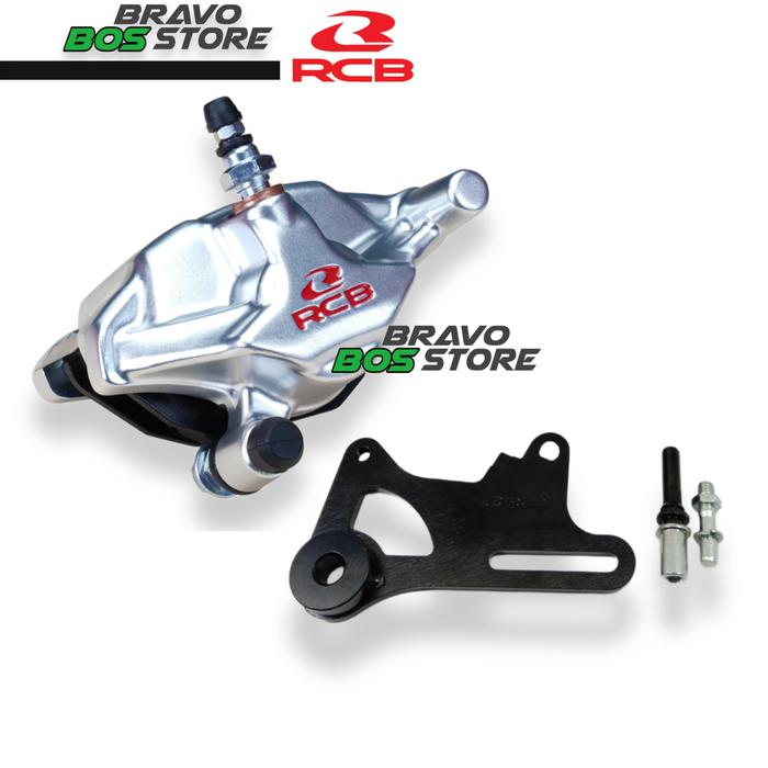 Gambar kaliper rcb racing boy s2 series belakang 1 piston - Putih dari Bos Bravo Store undefined Tokopedia