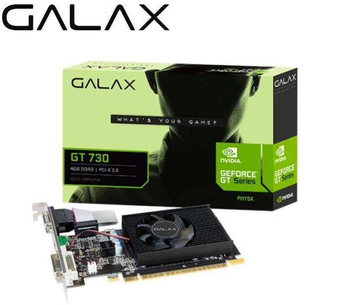 Gt 710 Gt730 4gb Ddr3 Vga Galax Geforce Gt730 4gb Ddr3 128 Bit