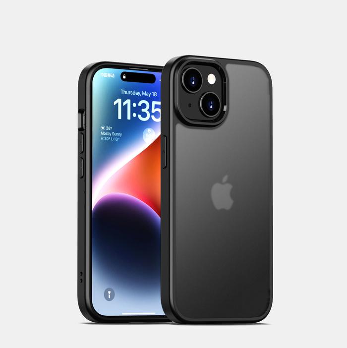 Gambar SNAPGARD Premium Acrylic Case iPhone 15 Pro Max Case iPhone 15 Pro - FROSTED BLACK, iPhone 15 dari Allforgadget undefined Tokopedia