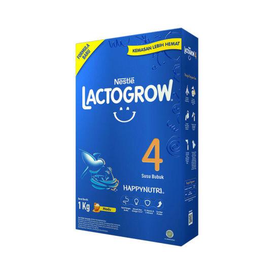 Gambar Lactogrow 4 Madu/Vanila 1Kg - Honey dari Abbasy Bintara Shop undefined Tokopedia
